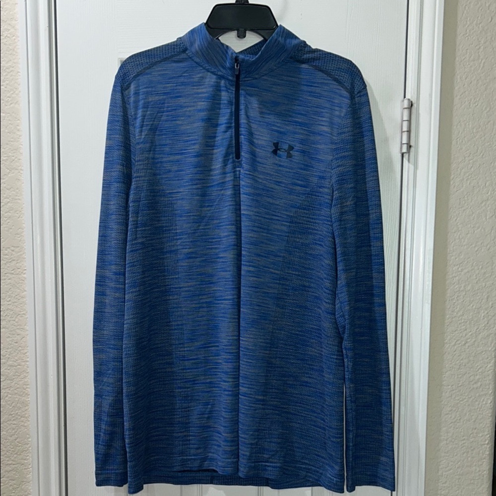 Under Armour Men's Fitted Textured 1/2 Zip Sweatshirt Size XL